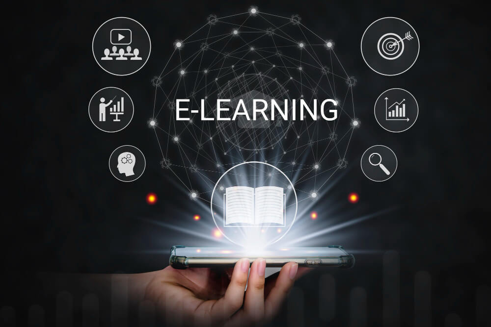 AI E-Learning Transformation -kuvan luominen